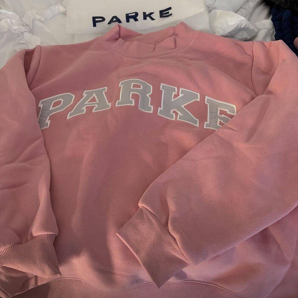 PARKE Pink Blush Mock Neck valentine’s day